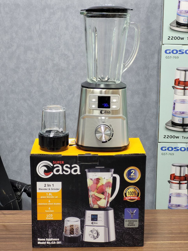 مخلوط کن آسیاب دار سوپرکاسا.casa_301