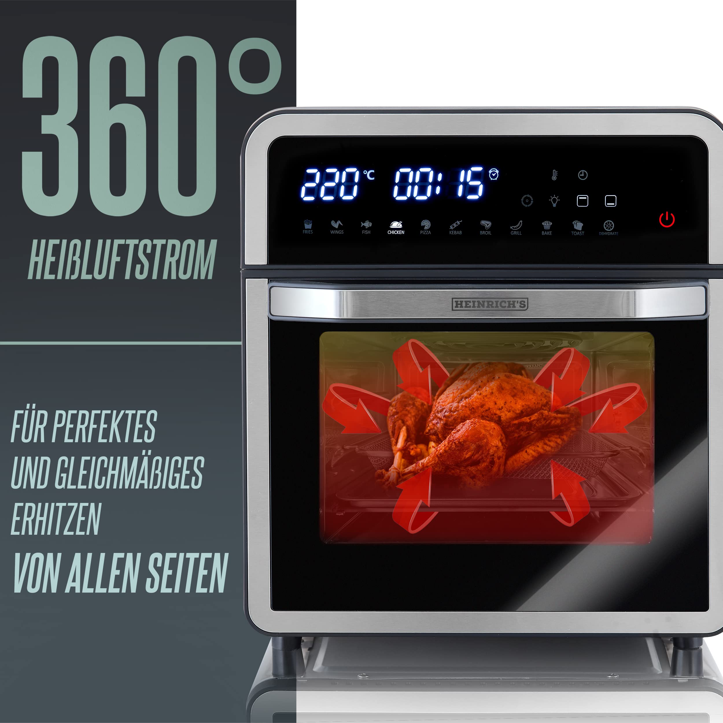سرخ کن ۱۴لیتری هنریچ آلمان 8209
