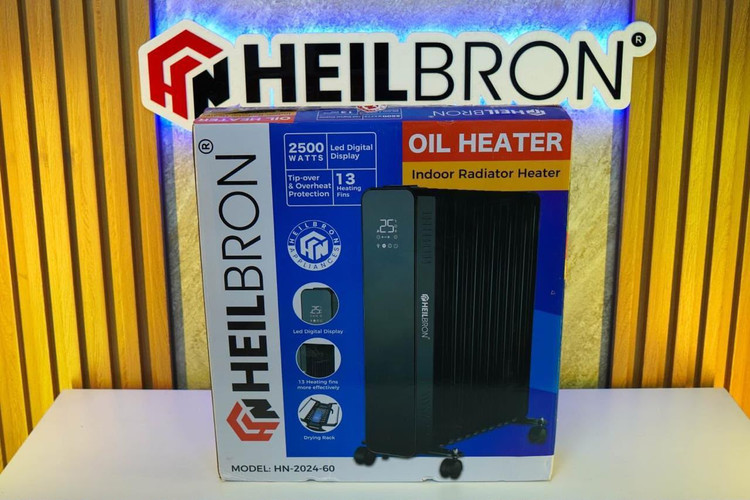 شوفاژ برقی هیلبرون 13 پره مدل HN-2024-60